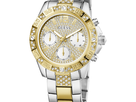 GUESS Ladies 2-Tone Multi-function Watch For Discount