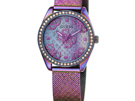 GUESS Ladies Iridescent Analog Watch Sale