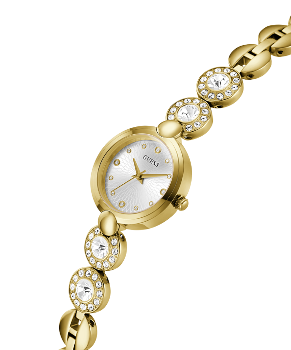 GUESS Ladies Gold Tone Analog Watch Online now