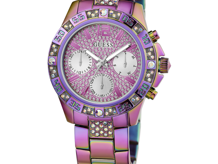 GUESS Ladies Iridescent Multi-function Watch Online Hot Sale