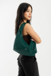 [ON HAND] Medium Hobo Bag in Pine Green (Light Pebbled) For Discount