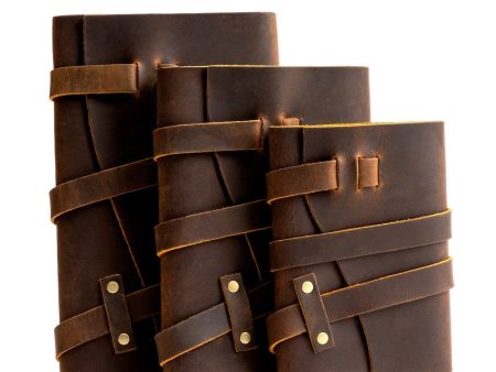 Leather Wrap Journal on Sale