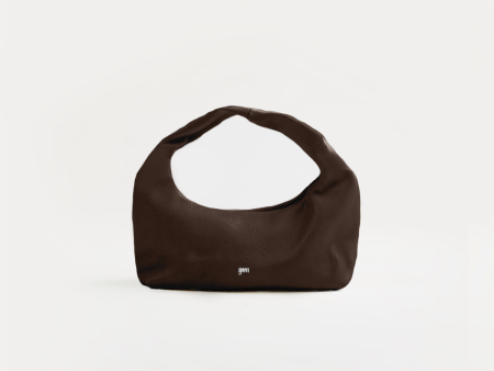 [ON HAND] Mini Hobo Bag in Espresso (Heavy Pebbled) Fashion