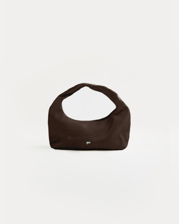 [ON HAND] Mini Hobo Bag in Espresso (Heavy Pebbled) Fashion