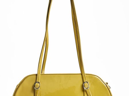 [ON HAND] Baguette Bag in Ochre (Patent) Discount