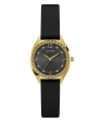 GUESS Ladies Black Gold Tone Analog Watch Online