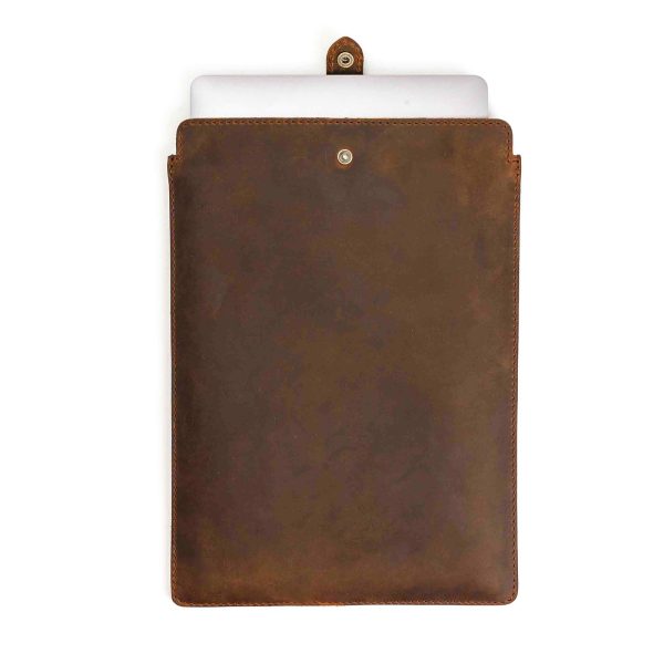 Almost Perfect  Leather Laptop Sleeve Hot on Sale