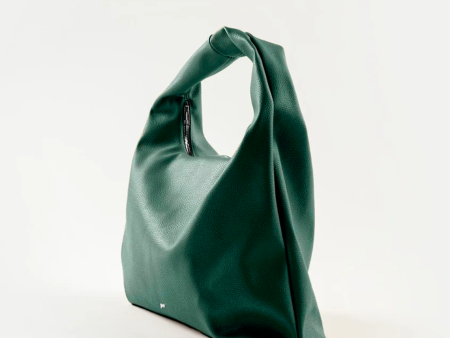 [ON HAND] Large Hobo Bag in Pine Green (Light Pebbled) Supply