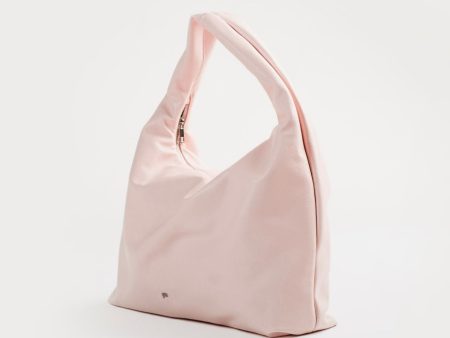 [ON HAND] Large Hobo Bag in Blush (Light Pebbled) For Discount