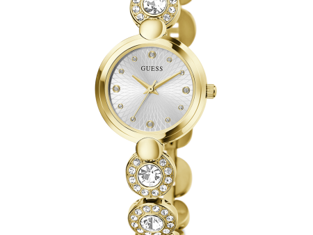 GUESS Ladies Gold Tone Analog Watch Online now