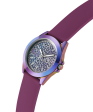 GUESS Ladies Purple Iridescent Analog Watch Online Sale