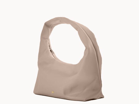 [ON HAND] Medium Hobo Bag in Taupe (Heavy Pebbled) Fashion