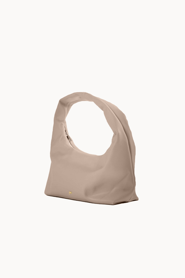 [ON HAND] Medium Hobo Bag in Taupe (Heavy Pebbled) Fashion