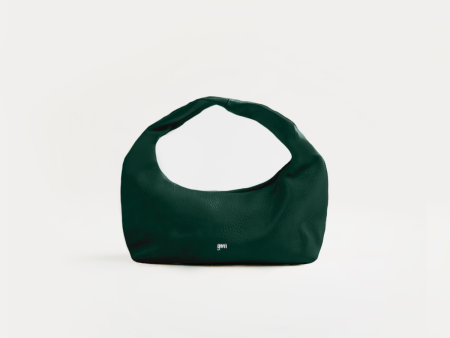 [ON HAND] Mini Hobo Bag in Pine Green (Light Pebbled) Fashion