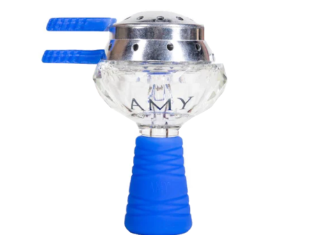 AMY Deluxe Glassi Crystal Hookah Bowl Set 1003 Supply