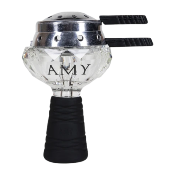 AMY Deluxe Glassi Crystal Hookah Bowl Set 1003 Supply