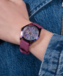 GUESS Ladies Purple Iridescent Analog Watch Online Sale