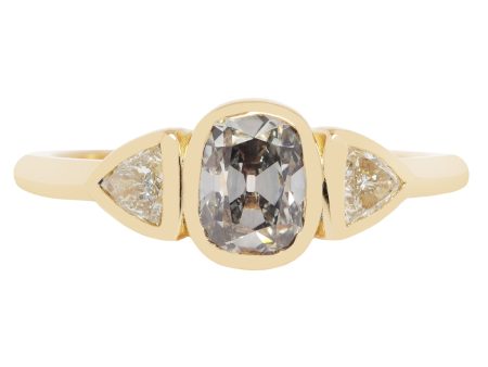 Champagne Sparkle Trio Ring Discount