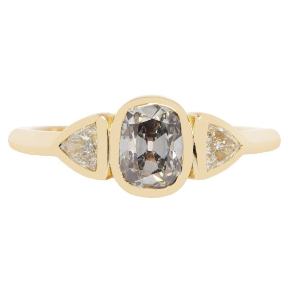 Champagne Sparkle Trio Ring Discount