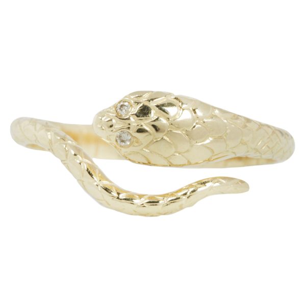 Cobra and Diamonds Ring Online Hot Sale