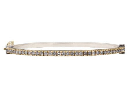 Chloe Gray Diamond Bangle Cheap