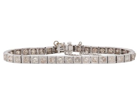 Deco Diamond Tennis Bracelet Sale