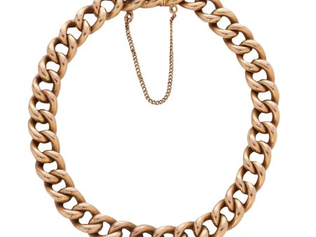 Regal Gold Curb Bracelet Online Sale