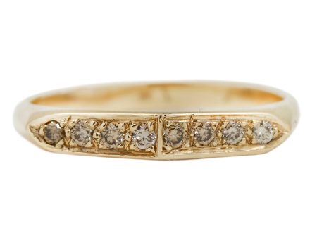 Gracia Champagne Diamond Ring For Cheap