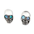 Opal Eyed Skull Studs Online Hot Sale