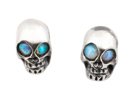 Opal Eyed Skull Studs Online Hot Sale