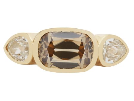 Cognac Radiance Diamond Ring on Sale