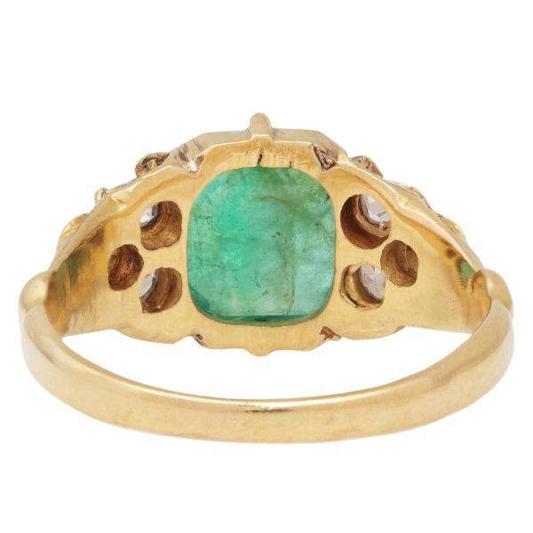 Crown Jewel Emerald Ring on Sale