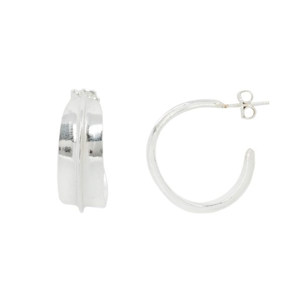 Small Sahara Ridge Hoops Hot on Sale