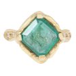 Enchanted Emerald Shield Ring Discount