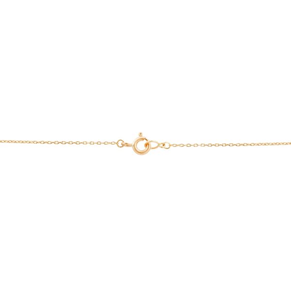 Golden Leaf Arc Necklace Hot on Sale