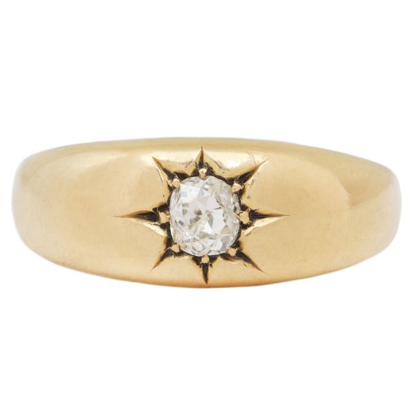 Domed Diamond Star Ring Online Sale