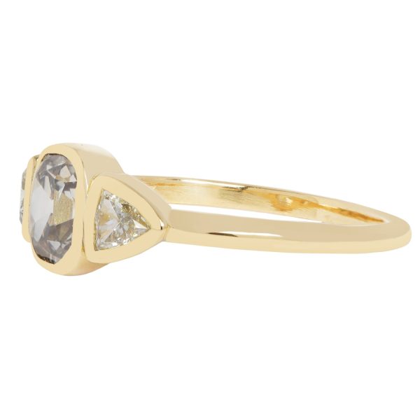 Champagne Sparkle Trio Ring Discount