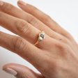 Champagne Sparkle Trio Ring Discount