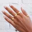 Cross Hatch Gold Band Online Hot Sale