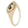 Deco Eye Diamond Signet Online Hot Sale