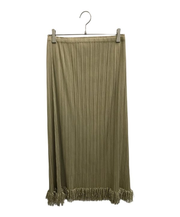 [Pre-owned] PLEATS PLEASE fringe pleated skirt PP43-JG745 For Sale