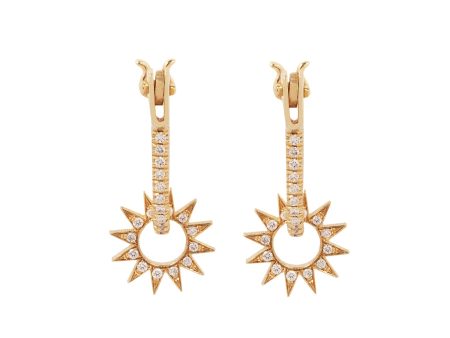 Pavé Baby Spur Earrings Cheap