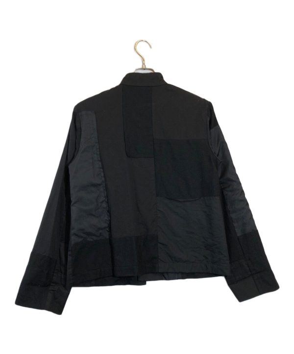 [Pre-owned] BLACK COMME des GARCONS Kung-Fu Jacket with Different Material Switching 1B-J025 Discount