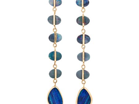 Six Opal Drop Earring Sale