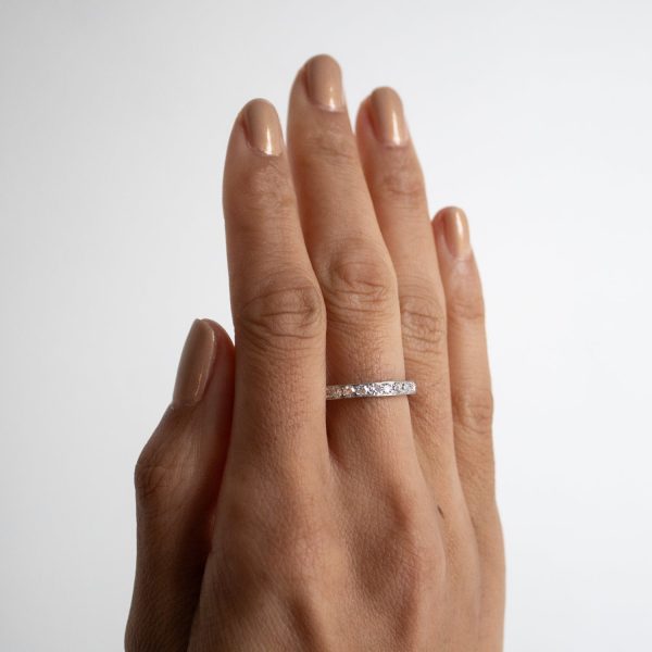 Eleanor Diamond Eternity Band Hot on Sale